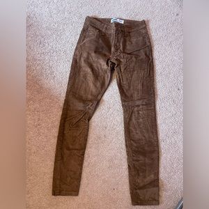 Old Navy brown corduroy pants!